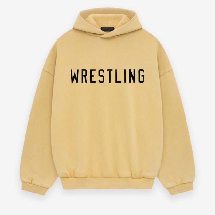 [buy more save more]1:1 quality version WRESTLING monogrammed Hoodie 5 colors