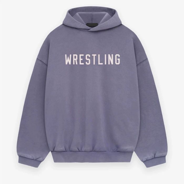 [buy more save more]1:1 quality version WRESTLING monogrammed Hoodie 5 colors