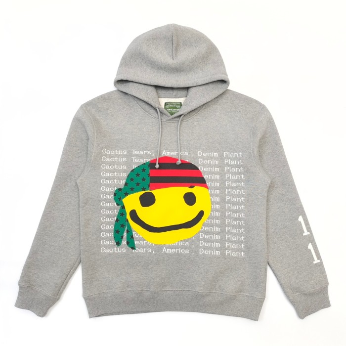 1:1 quality version Pop-up Smiley Hoodie 2 colors