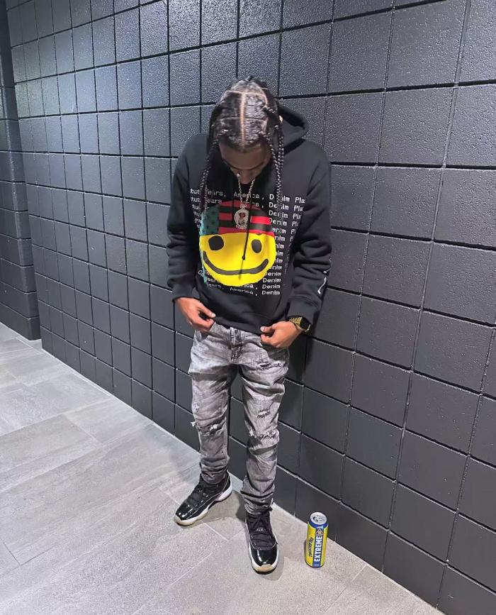 1:1 quality version Pop-up Smiley Hoodie 2 colors