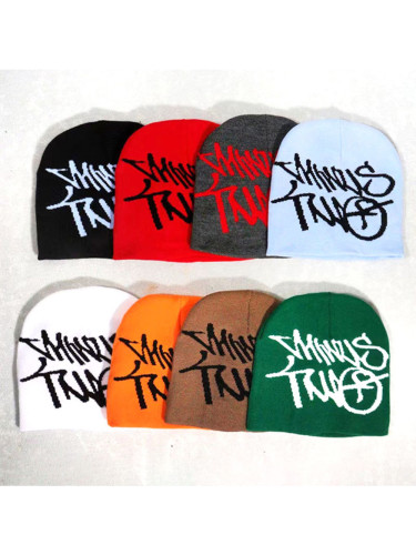 Monogrammed Logo Jacquard Warm Knit beanie 8 colors