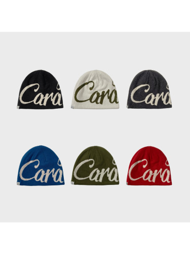 Monogrammed Star Jacquard Reversible Knit Cold beanie 6 colors