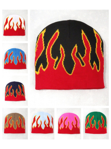 Flame Clash Color Cold beanie 8 colors