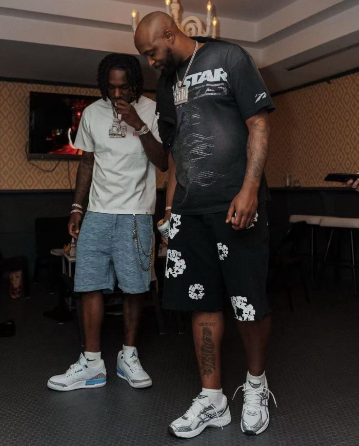 [Big & Tall for weights up to 260 lbs]1:1 quality version HS Flash Silver Logo Tee with NFC tag