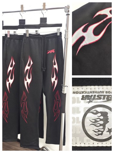 1:1 quality version Red and Gray Firefly Straight Leg Pants with NFC tag