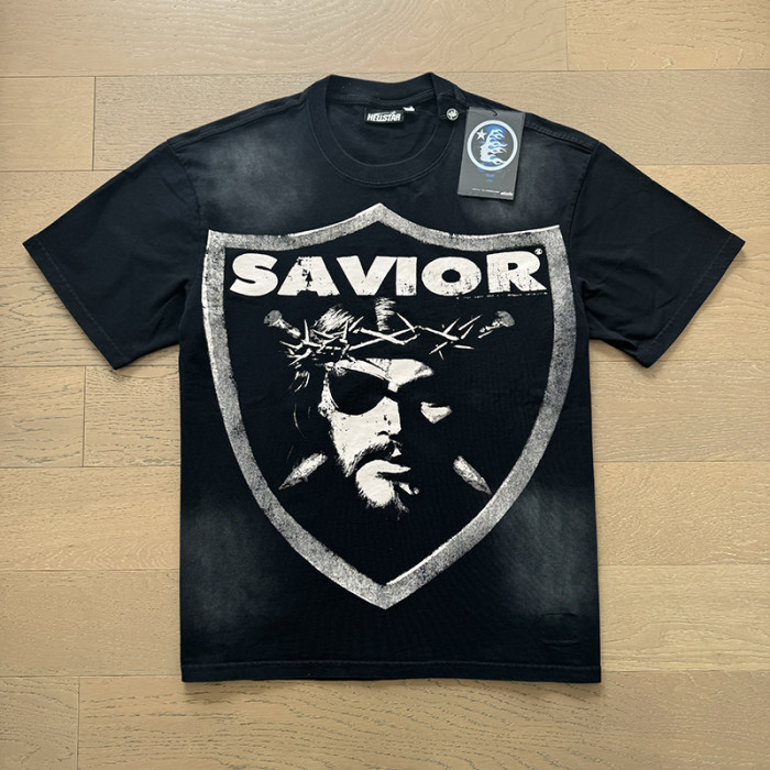 Shield Character Print Washed Version Tee