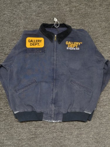 Vintage badge logo washed version denim jacket