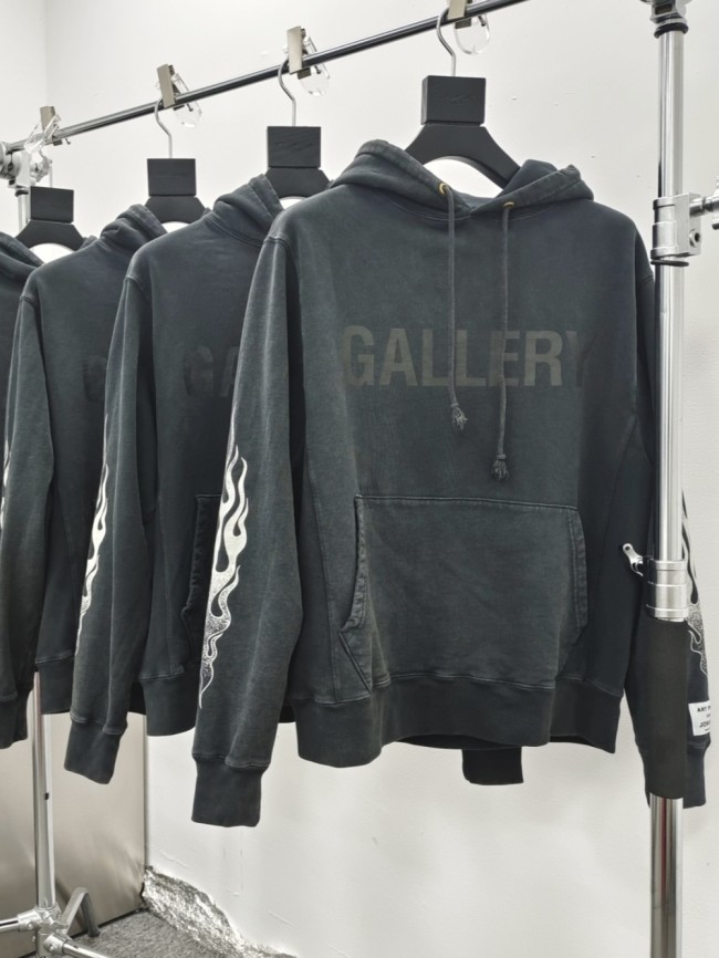 [Big & Tall for weights up to 260 lbs]1:1 quality version Arms Flame letter logo printed hoodie