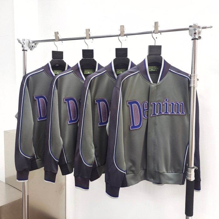 1:1 quality version DT Large Letter Colorblocked Zip Jacket & Pants set