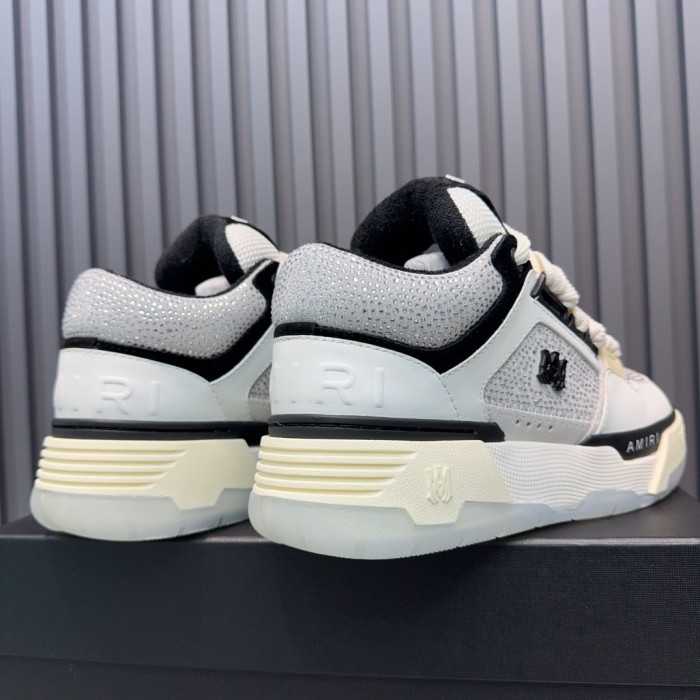 1:1 quality version Colorblocking full rhinestone low top thick bottom sneakers 15 colors