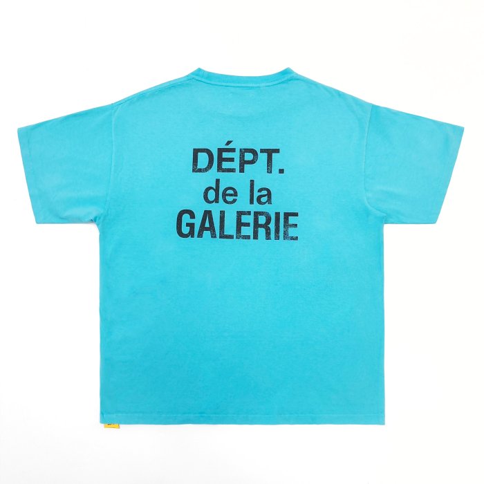[buy more save more][Big & Tall for weights up to 260 lbs]1:1 quality version Front and back French logo print Tee 4 colors