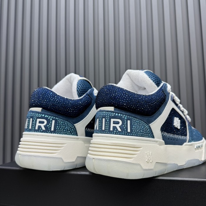 1:1 quality version Colorblocking full rhinestone low top thick bottom sneakers 15 colors