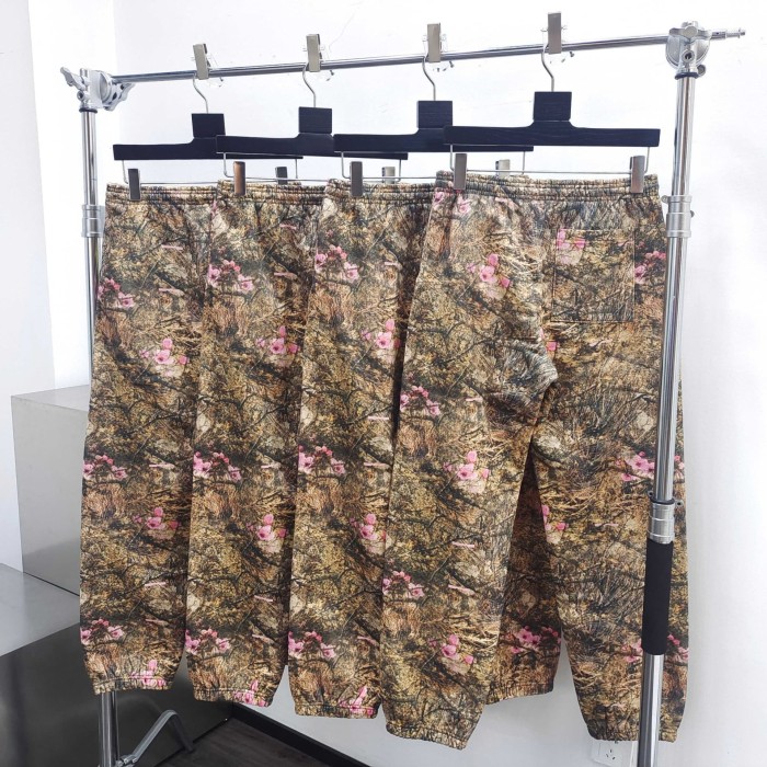 [buy more save more]1:1 quality version Tree Branch Flower Spider Web Print Hoodie & Pants Set
