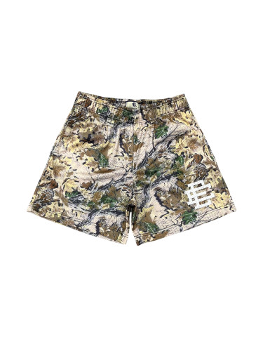 1:1 quality version Full print leaf mesh breathable shorts