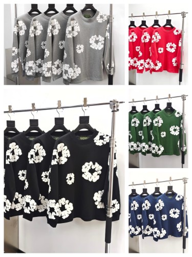 1:1 quality version Foam Kapok Long Sleeve T-Shirt 5 colors