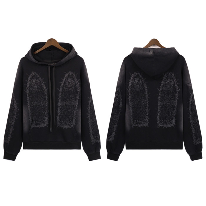 Classic Logo Heavy Duty Washed Hoodie 2 colors