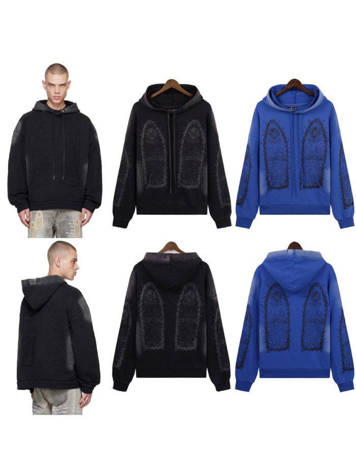 Classic Logo Heavy Duty Washed Hoodie 2 colors