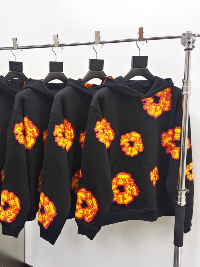 1:1 quality version DT Full Print Spark hoodie