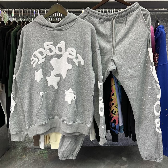 Chest Five Stars Monogrammed Hoodie & Pants Set 3 colors