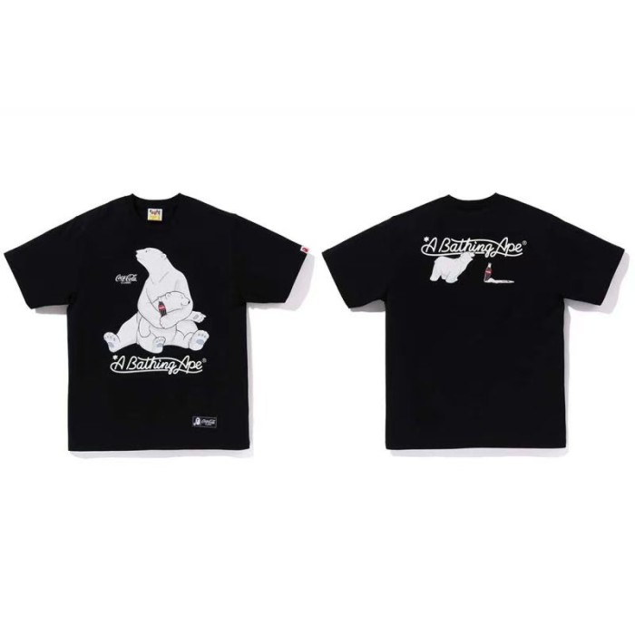 Polar Bear Coke Ape Head Print Tee 5 colors