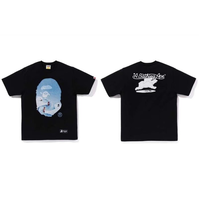 Polar Bear Coke Ape Head Print Tee 5 colors