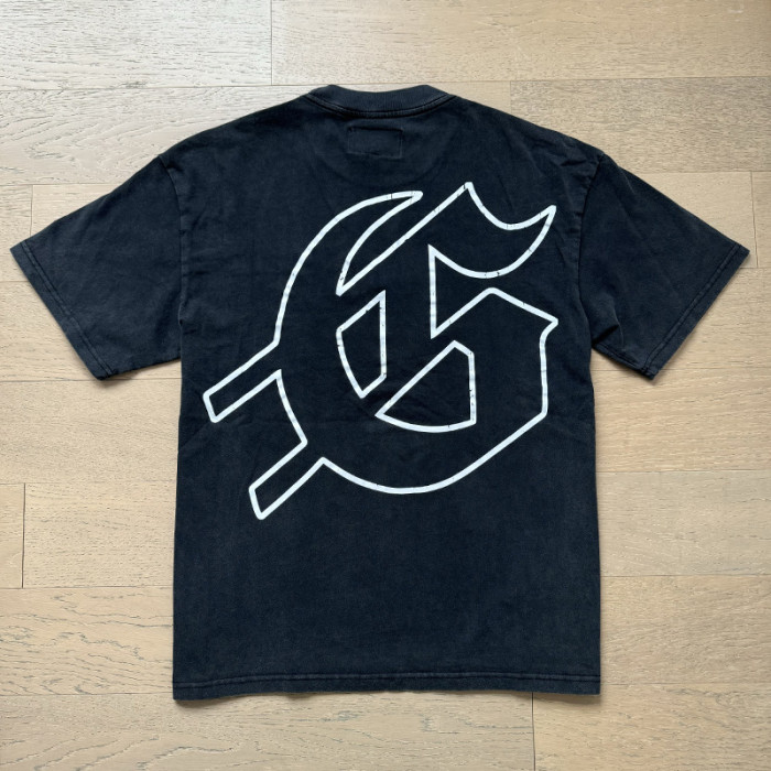 [Buy Two Get One Free]Holding a Surfboard Skull Washed Version Tee 3 colors