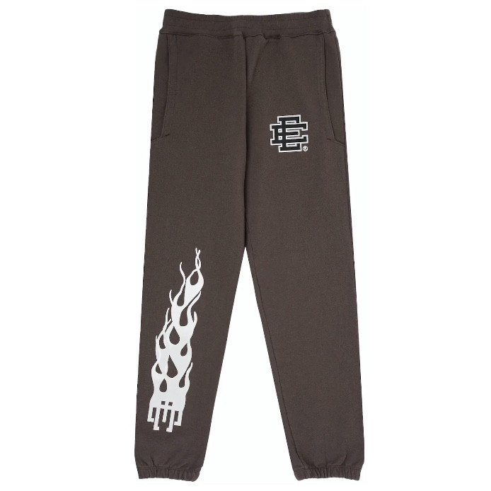1:1 quality version Flame Logo Solid Color Hoodie & Pants Set 7 colors