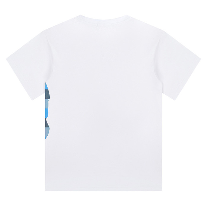 Side Check Big Ape Head Print Tee 4 colors