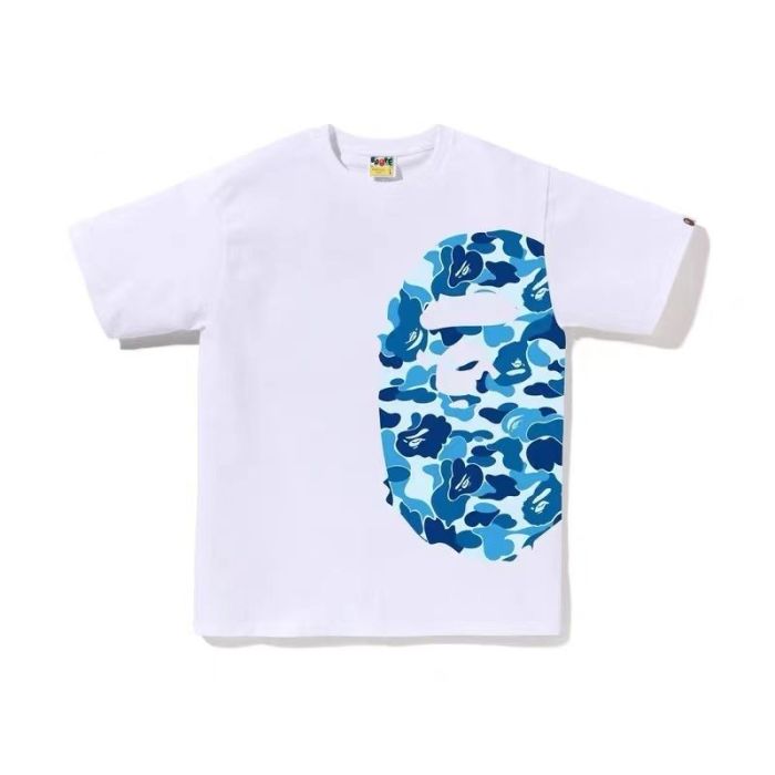 Left Camouflage Printed Big Ape Head Tee 8 colors
