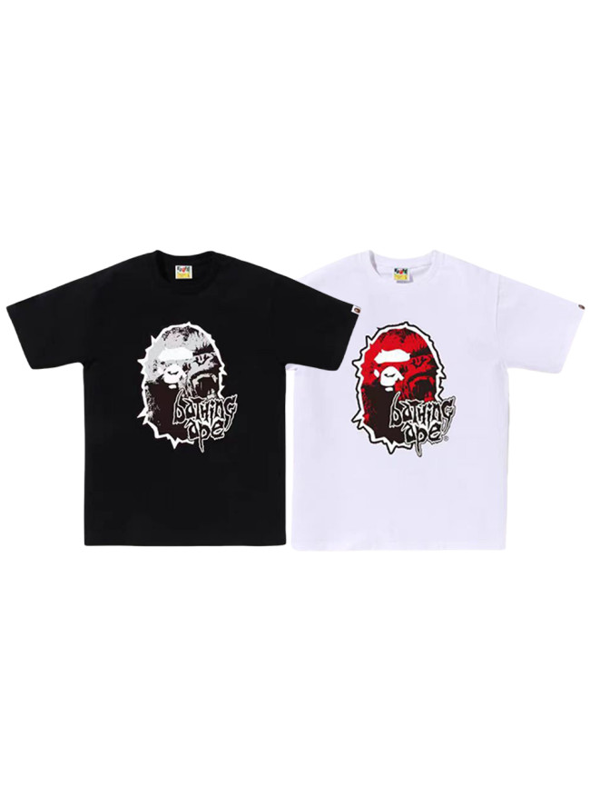 Raging Ape Head Print Tee 2 colors