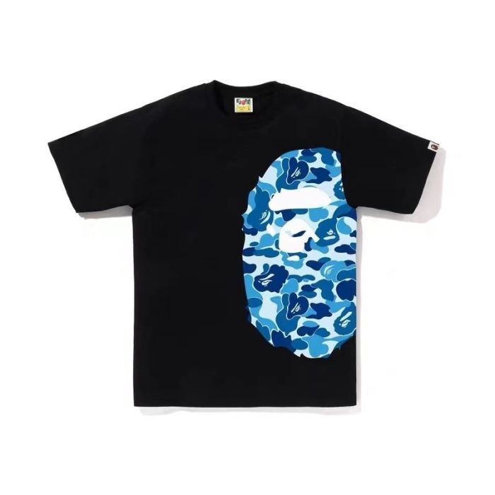 Left Camouflage Printed Big Ape Head Tee 8 colors