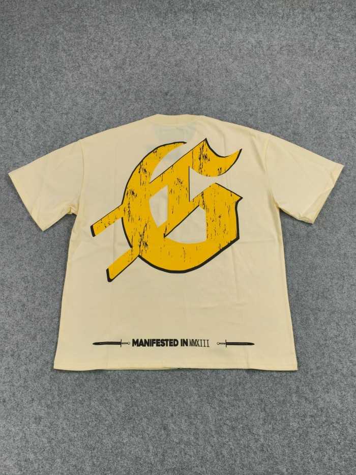 1:1 quality version Statue of Liberty Printed Washed Version Tee 4 colors