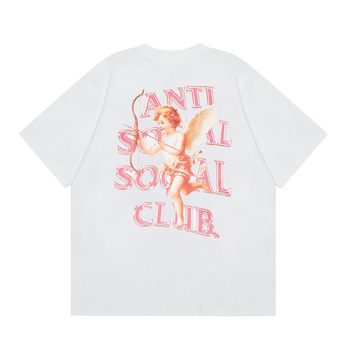 Gradient Letter Angel Print Tee 2 colors