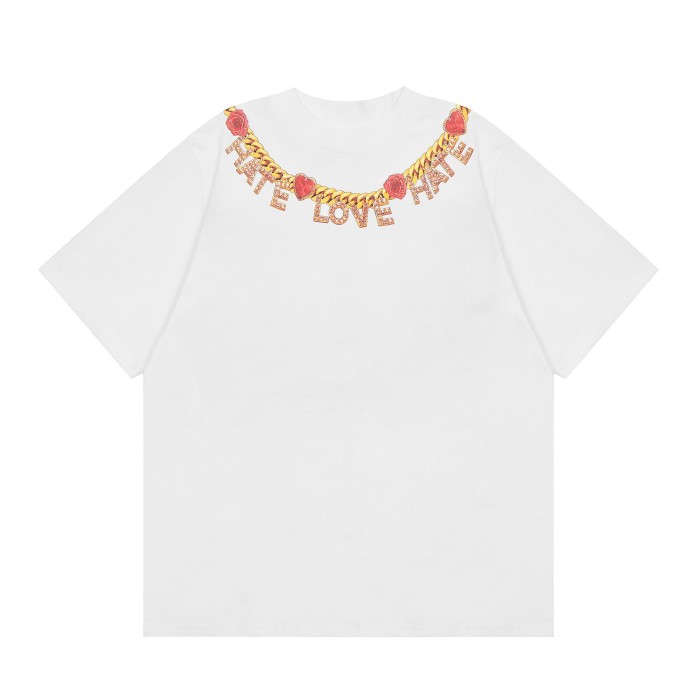 Anti Social Slogan Rose Love Bear Printed Tee 20 colors