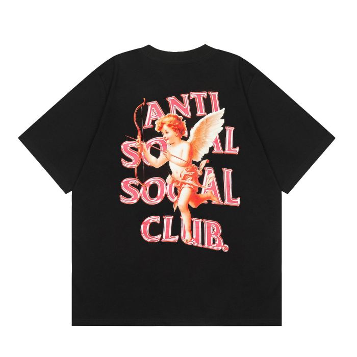Gradient Letter Angel Print Tee 2 colors