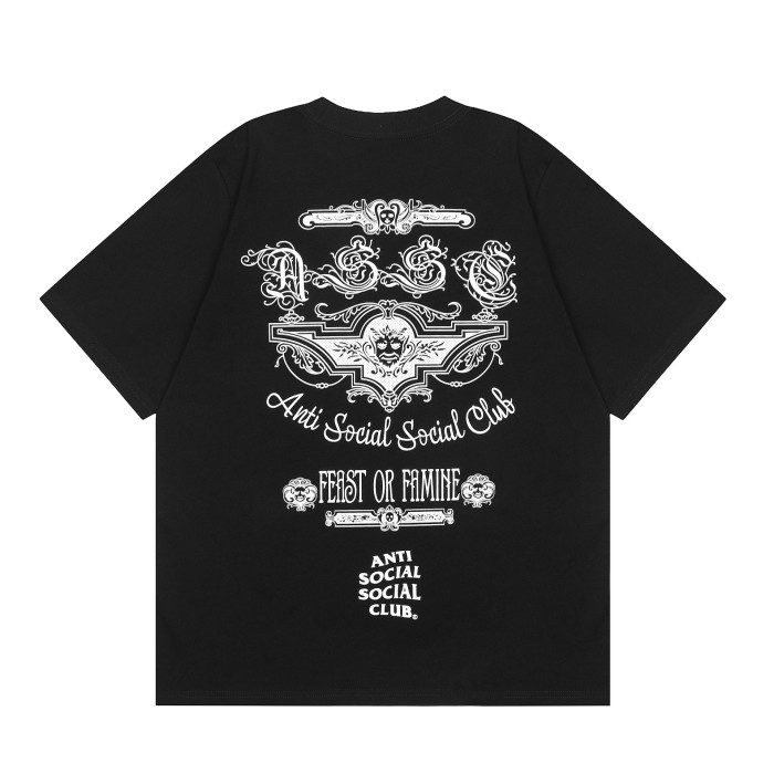 Anti Social Slogan Rose Love Bear Printed Tee 20 colors