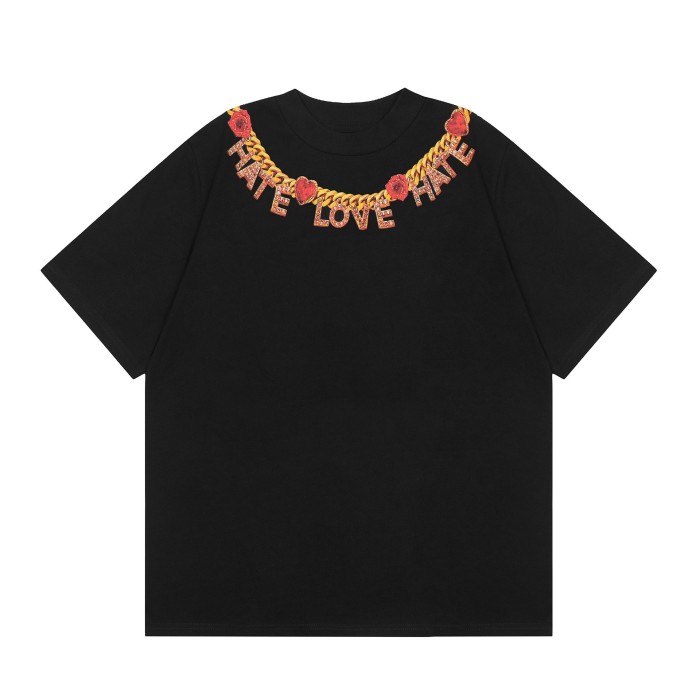Anti Social Slogan Rose Love Bear Printed Tee 20 colors