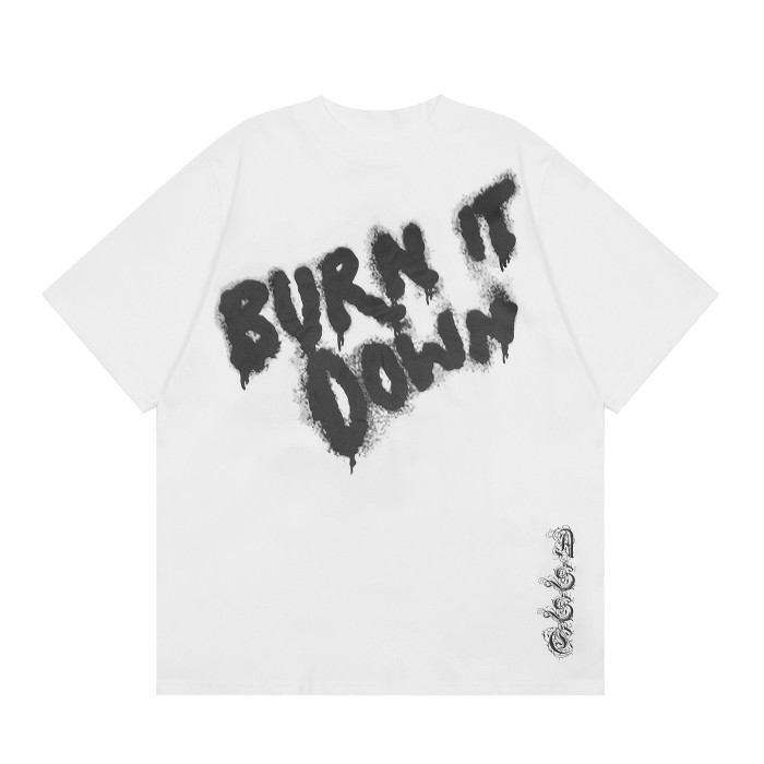 Anti Social Slogan Rose Love Bear Printed Tee 20 colors