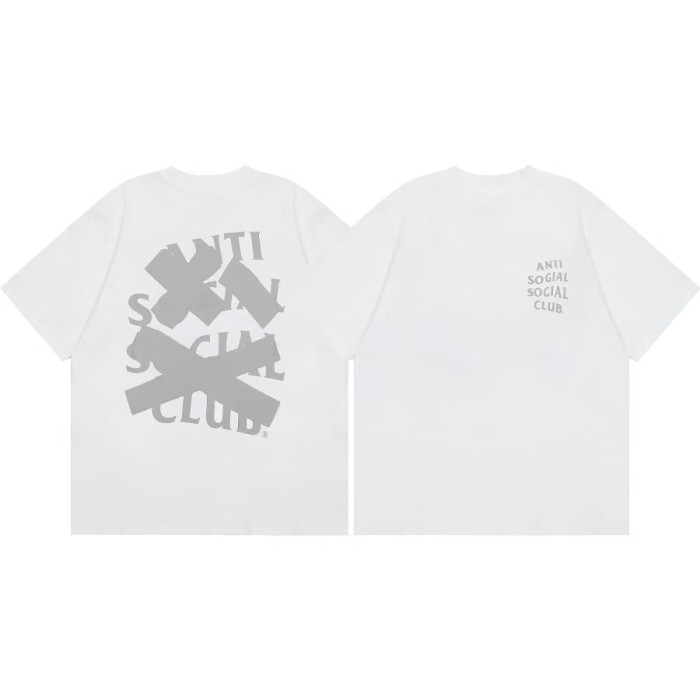 Anti Social Slogan Rose Love Bear Printed Tee 20 colors