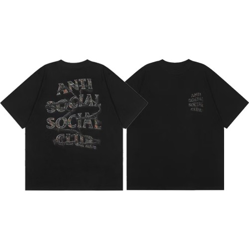 Anti Social Slogan Rose Love Bear Printed Tee 20 colors