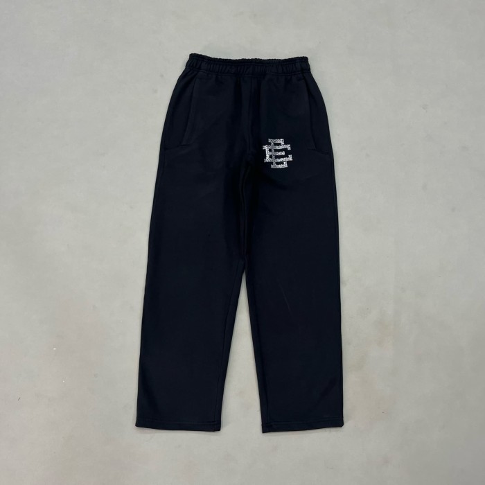 1:1 quality version Rhinestones Logo Hoodie & Pants Set