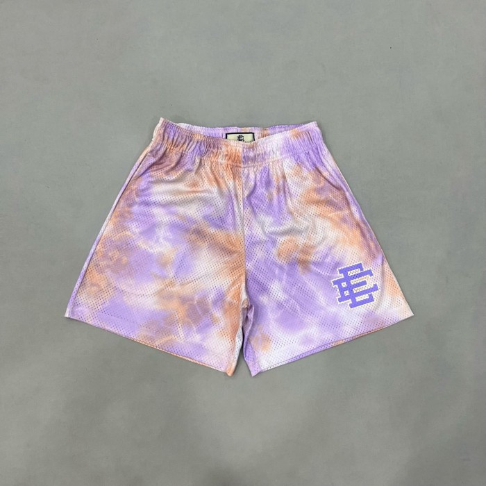1:1 quality version Tie-Dye Beach Mesh Shorts 4 colors