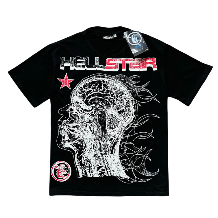 Brainstorm Two Color Letter Logo Tee
