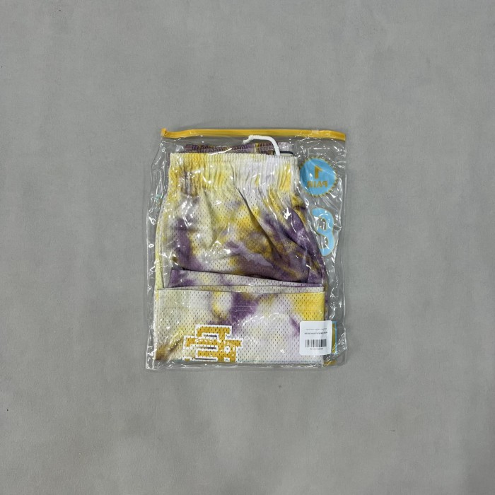 1:1 quality version Tie-Dye Beach Mesh Shorts 4 colors