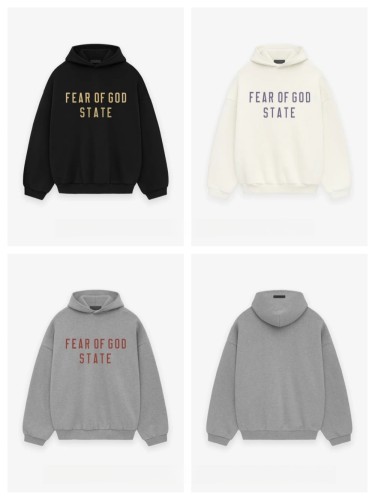 [buy more save more]1:1 quality version STATE monogrammed logo Hoodie 3 colors