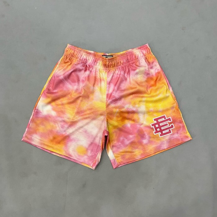1:1 quality version Tie-Dye Beach Mesh Shorts 4 colors