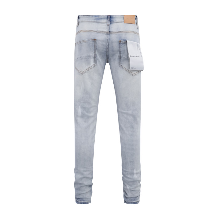 [buy more save more] White Painted Old Ripped Jeans