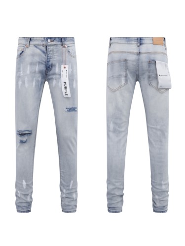 White Painted Old Ripped Jeans