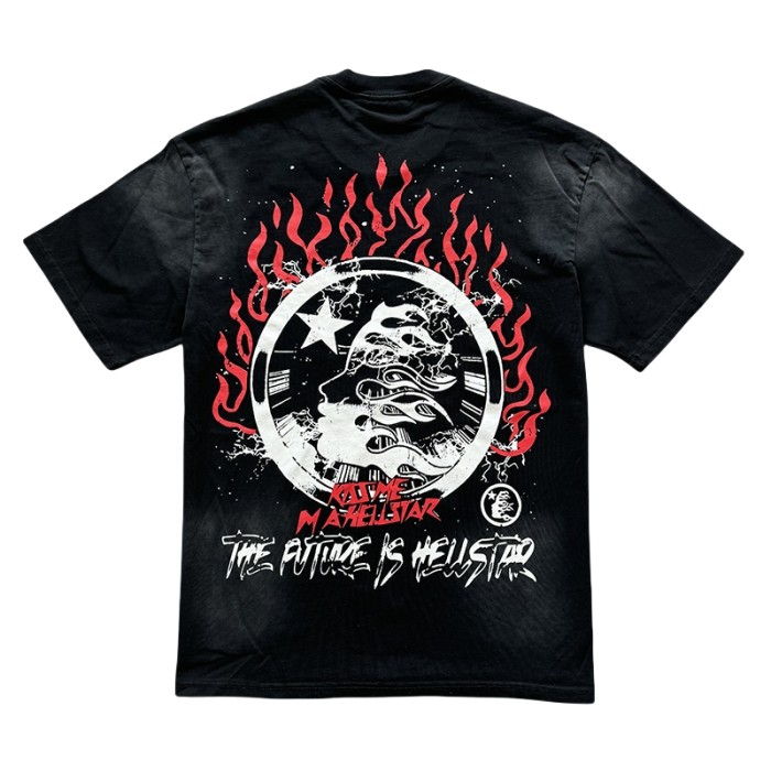 KISS Band Spoof Portrait Print Washed Version Tee