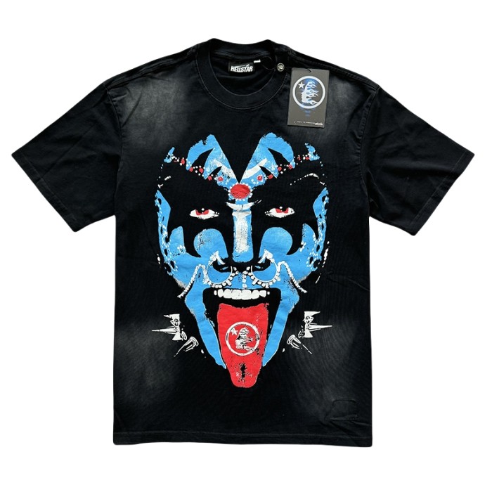 KISS Band Spoof Portrait Print Washed Version Tee